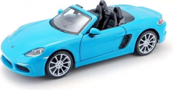 Porsche 718 Boxster 1:24 mėlynas modelis BBurago