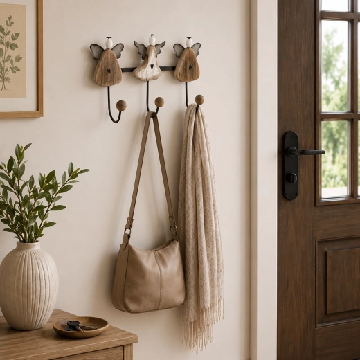 Practical hanging for small items within reach