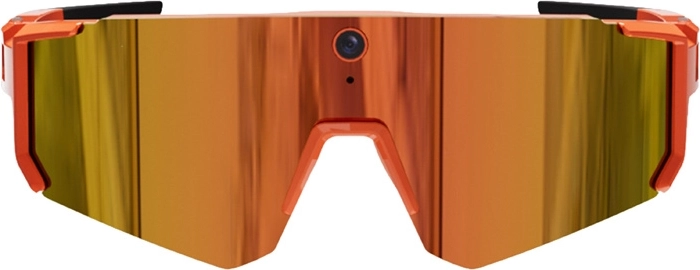 Colmi V06 AI sport smart glasses with camera orange