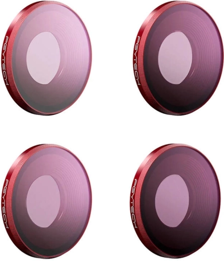 PGYTECH ND Filter Set ND8/16/32/64 for DJI Osmo Action 3