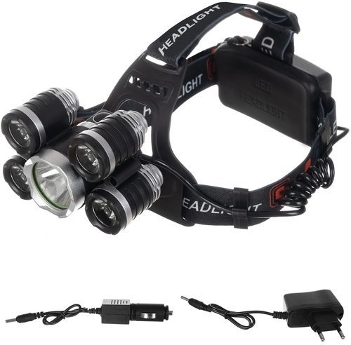 Kaktinė lempa su 5× LED Cree T6