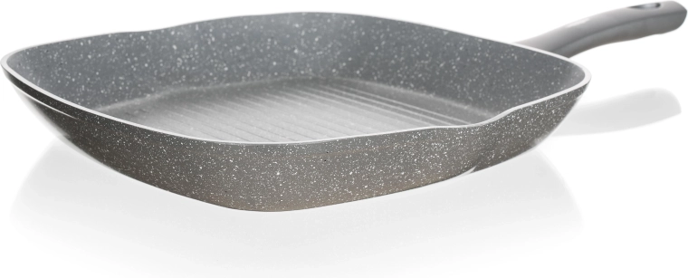 Keptuvė kepsniams TARRINGTON HOUSE granite grey 28 × 28 cm