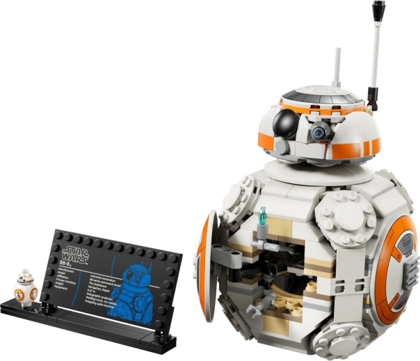 Autentiškos BB-8 funkcijos: pasukama galva ir paslėpta rankelė su degikliu