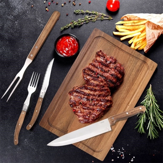 Aštrūs dantyti nerūdijančio plieno peiliai