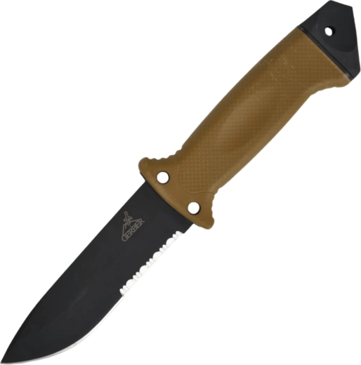 Gerber LMF II Infantry fixed blade knife coyote brown 12.5 cm