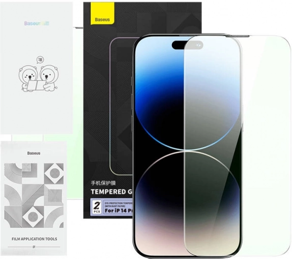 Baseus Crystal Series Protective Glass for iPhone 14 Pro