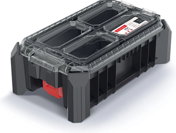 Modulinis organizatorius MSX 36,8 × 22,8 × 12,6 cm, juodas