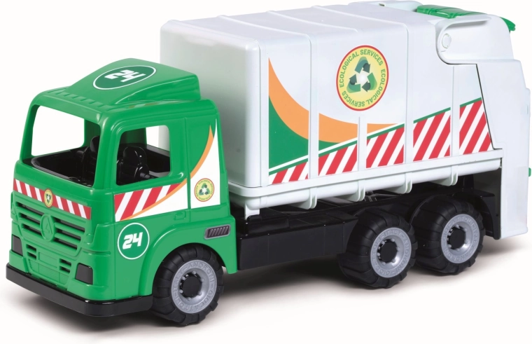 Androni šiukšliavežis Heavy Trucks su guminiais ratais 50 cm