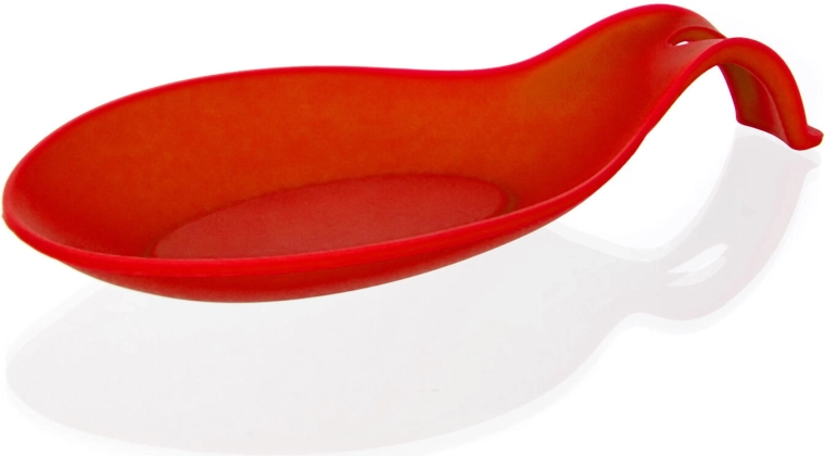 CULINARIA Silicone Spoon Rest, red