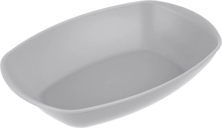 Compact oval shape for small portions