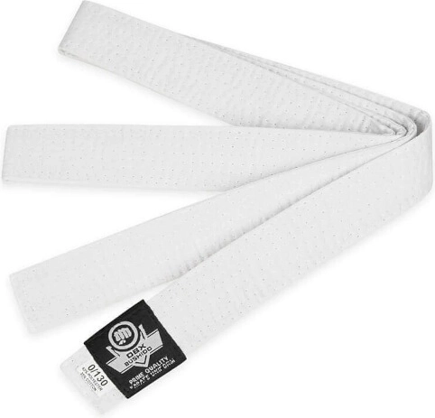 Diržas kimono DBX BUSHIDO obi – Balta (kodas 761107-10)