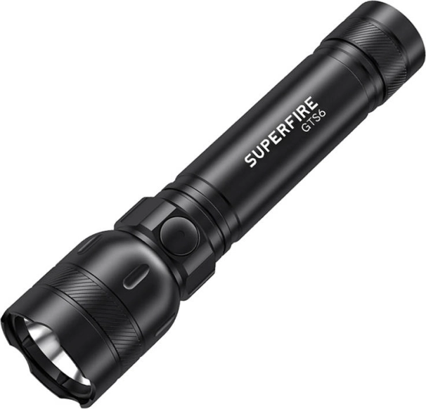 Žibintuvėlis SUPERFIRE GTS6 360 lm su USB‑C ir 150 m siekiu