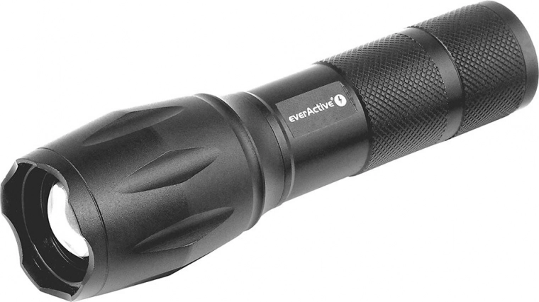 Rankinis LED žibintuvėlis 600 lm su CREE XM-L2 diodu everActive FL-600