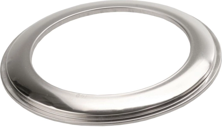 Flue pipe rosette 105 mm Ni