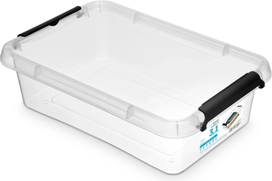 Simplestore laikymo dėžė su dangčiu 3,1 l (29 × 20 × 8 cm)