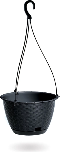 Hanging Planter Ratolla Round W 24.3 cm Anthracite