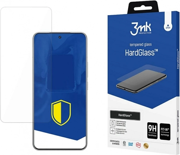 Grūdintas stiklas HardGlass, skirtas Xiaomi 15, 9H kietumas