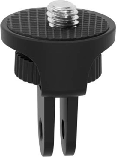 Puluz trikojo adapteris 1/4" su 360° pasukimu veiksmo kameroms, juodas – 1 vnt.