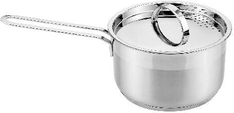 Stainless steel saucepan 16 cm with lid 1.9 l CASSIDA NEW LINE