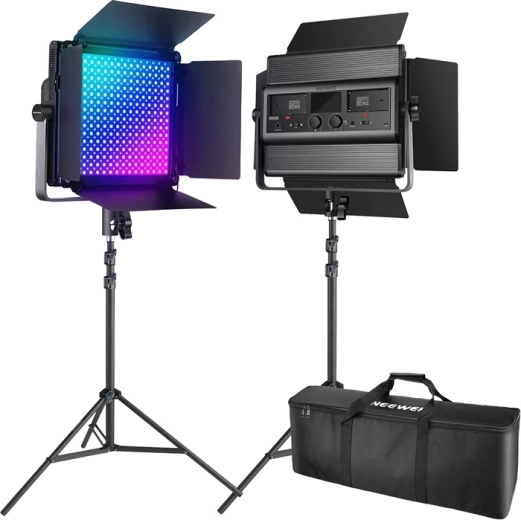 Neewer 2× LED Light Kit RGB1200 60 W