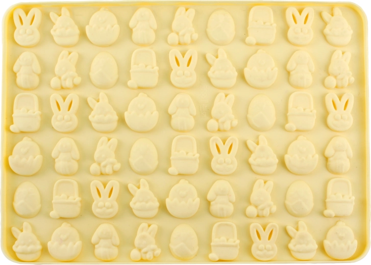 TORO silicone chocolate mold with 54 Easter shapes