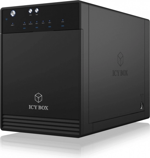 External USB‑C 3.1 Enclosure for 4 Drives 2.5"/3.5"