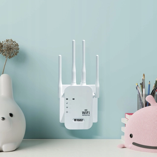 4 external antennas for better coverage