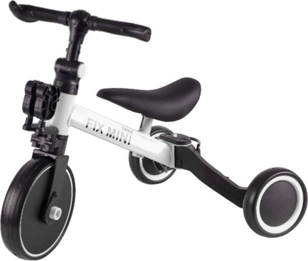 Trike Fix Mini vaikiškas balansinis dviratukas ir triratukas 3 viename – Balta