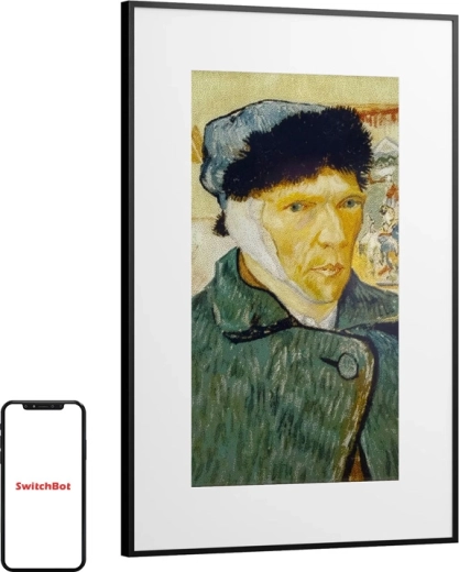 SwitchBot AI Art Frame 31,5" skaitmeninis nuotraukų rėmelis