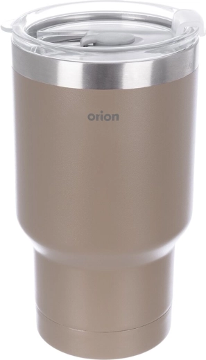 Orion termo kelioninis puodelis su dangteliu 0,38 l, smėlio spalvos