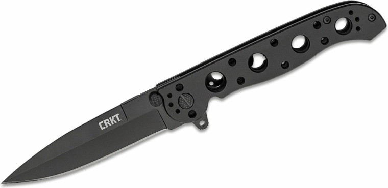 CRKT M16-03KS juodas sulankstomas peilis Spear Point 9 cm