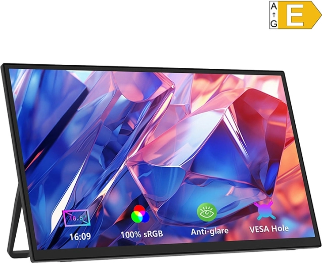 Zeuslap Z18S nešiojamas žaidimų monitorius 18,5" Full HD 100 Hz