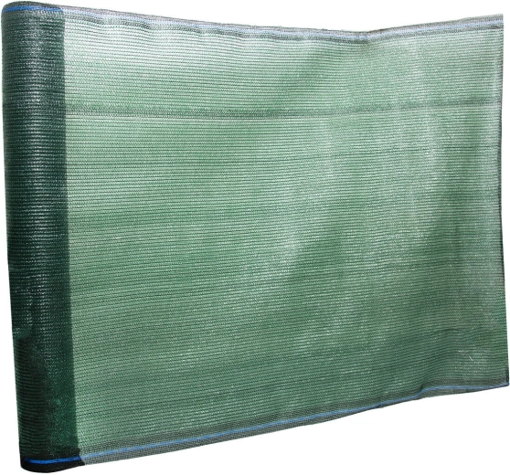 Woven privacy screen EXTRANET 1 × 50 m, 80–90% shading, green