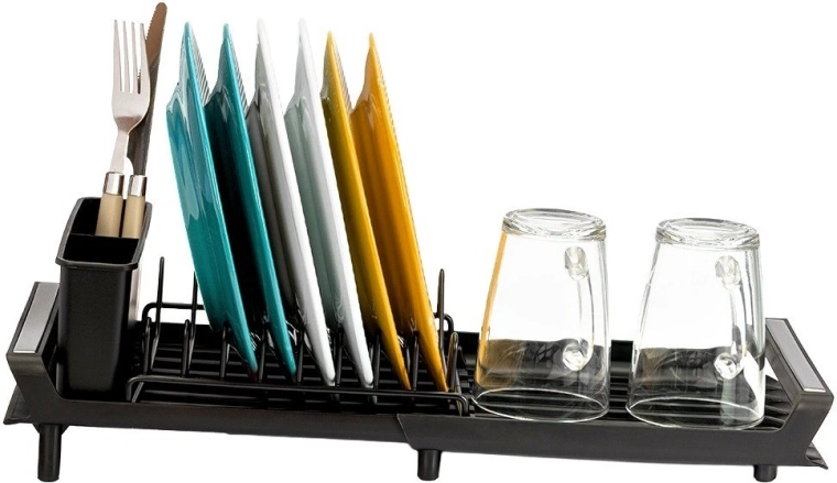 Organized drying: plates, cups and glasses