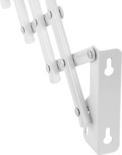 Folding scissor construction saves space