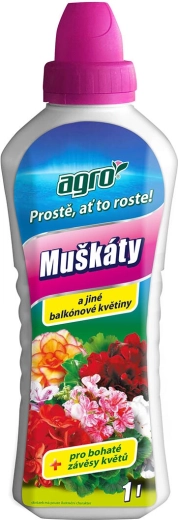Skystos trąšos pelargonijoms AGRO 1 l