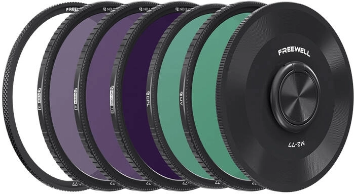 Set of five Freewell M2 Series Quick Swap 77 mm filters