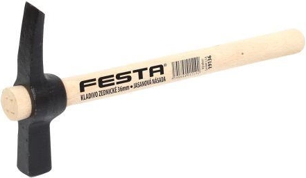 Mūrininko plaktukas 36 mm FESTA su buko rankena