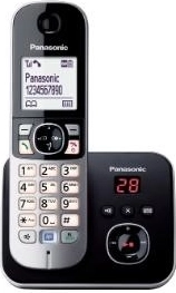 Panasonic DECT cordless phone KX-TG6821 black