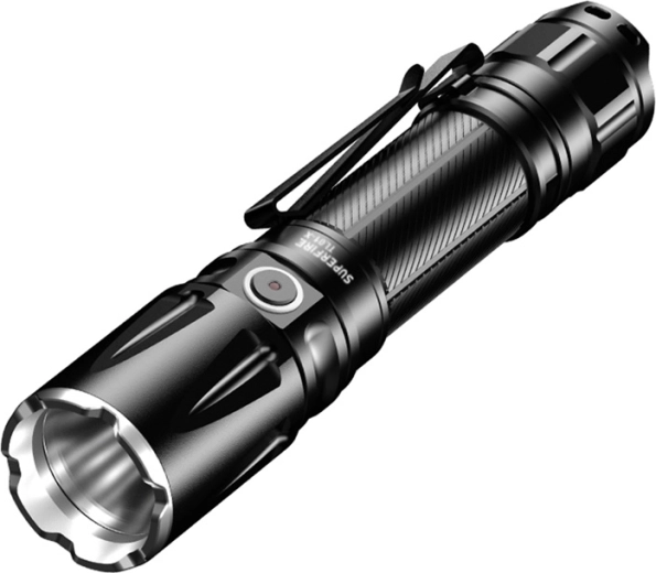 UV žibintuvėlis Superfire TL01-X 1800 lm su USB‑C ir IP67 apsauga