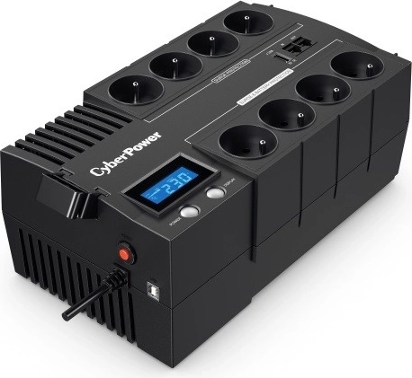 CYBERPOWER BR1200ELCD-FR UPS Backup Power Supply 1200 VA / 720 W with AVR and LCD