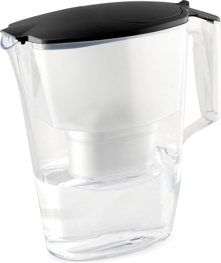 Time Maxfor water filter jug, black, 2.5 L with B100-25 cartridge