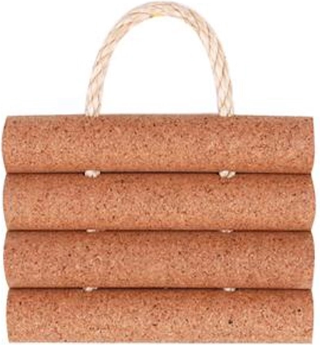 Cork trivet in raft shape 18 × 17 × 3.3 cm