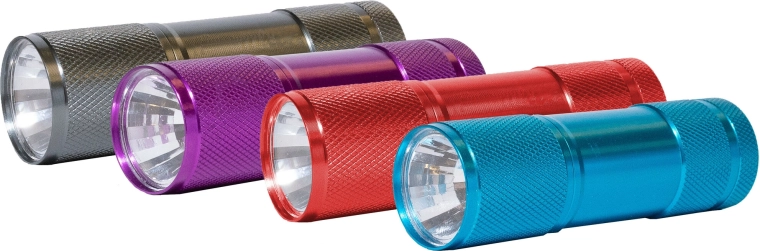 Kišeninis žibintuvėlis ENERGIZER Eveready Metal 3×AAA, spalvų miksas