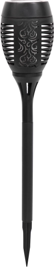 Solar Garden Lamp with Flame Effect, 10 LED, 40 cm, IP44