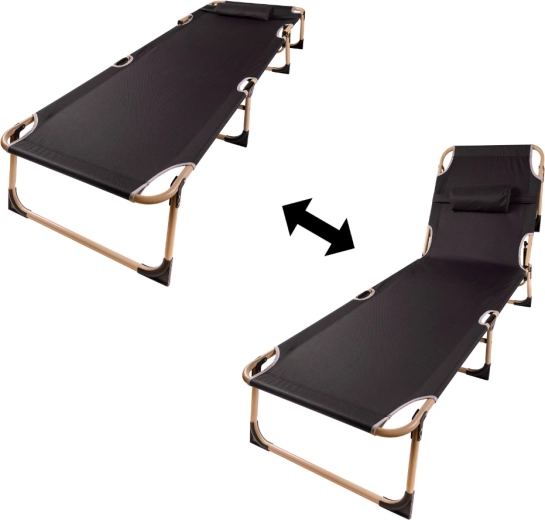 Adjustable backrest for comfortable relaxation