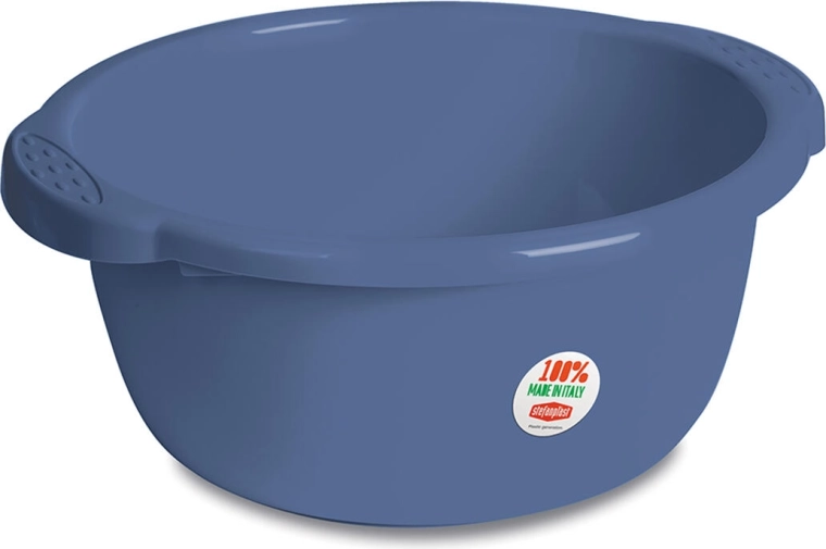 Plastic basin 14 l, diameter 40 cm, mixed colors