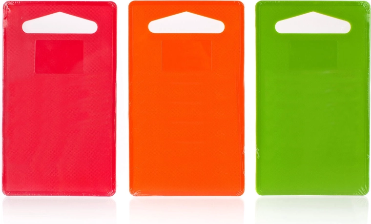 Plastikinė pjaustymo lentelė 25,5 × 16 cm, spalvų mišinys