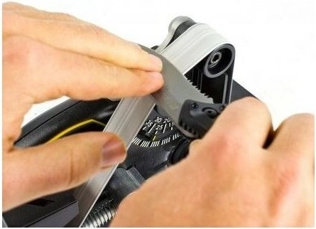 Fast, efficient sharpening for knives and tools