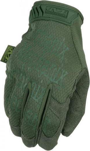 Taktinės pirštinės Mechanix Original Olive Drab, dydis S